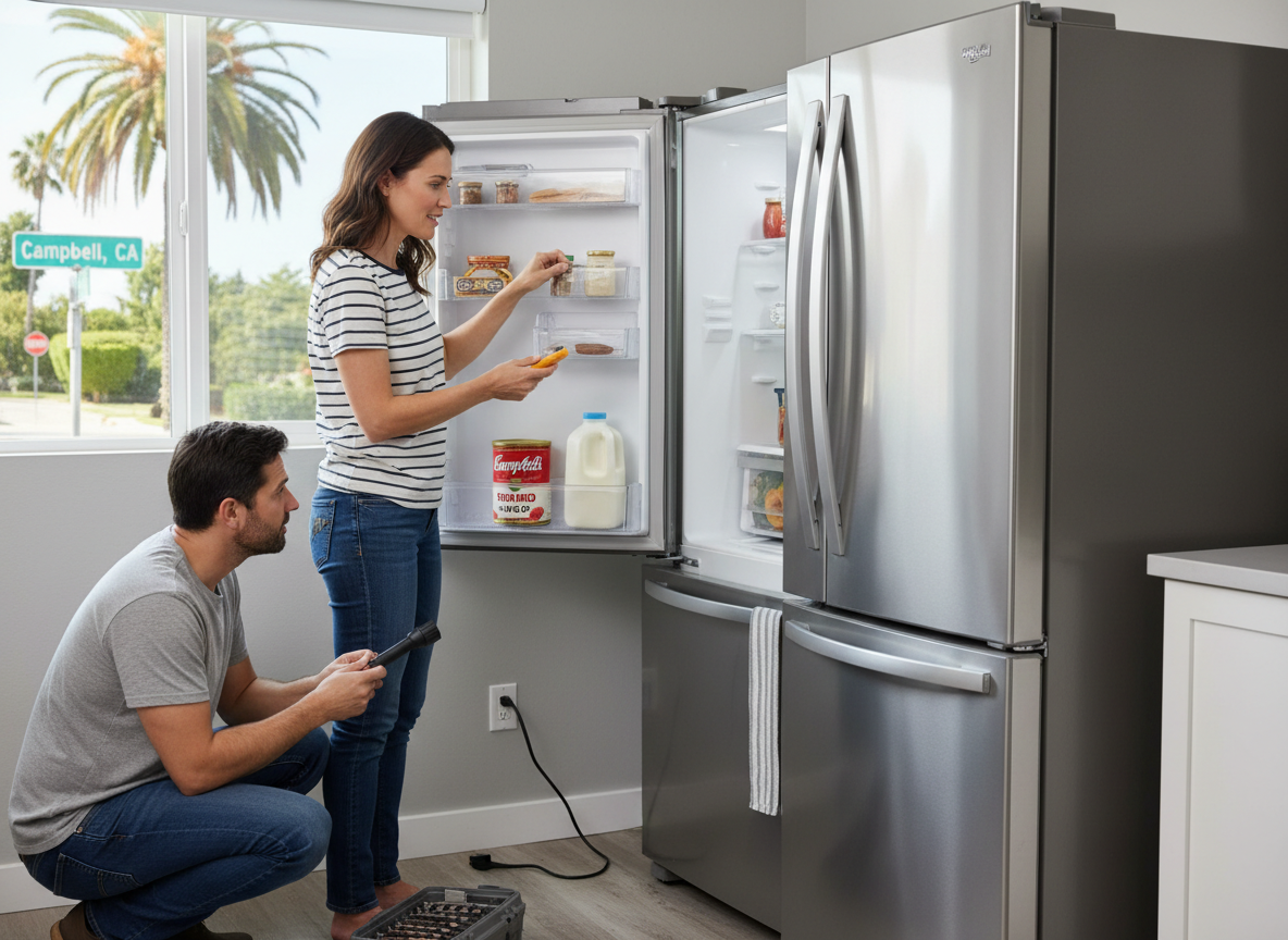 Refrigerator Not Cooling Quick Checks For Campbell Residents